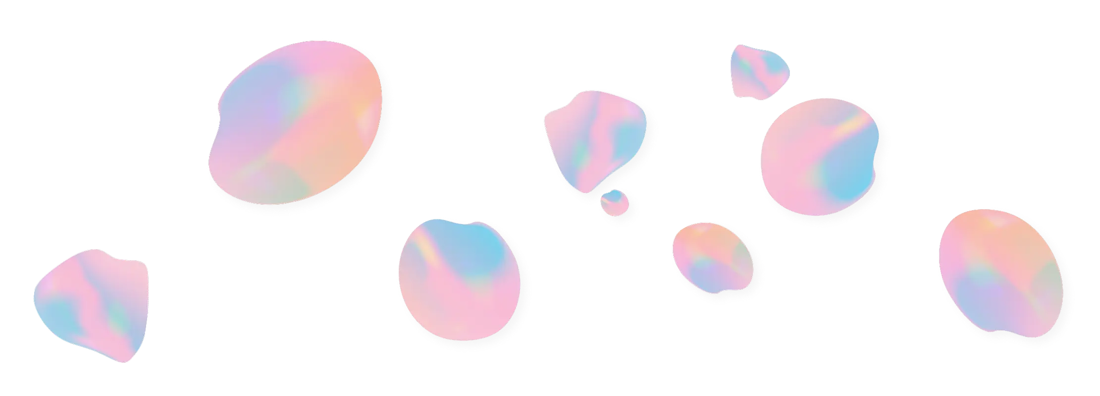 pink bubbles
