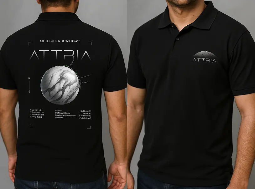 t-shirts realised for the Attria event