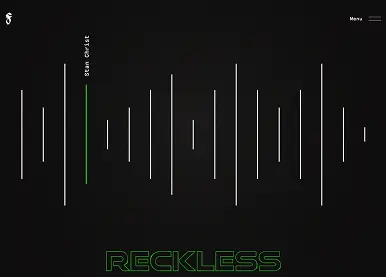 section of the 'Fantasm' website, presenting the different artists of his label