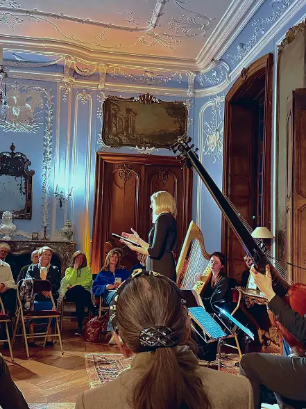 Concert classique dans les salons du Château d’Attre – privatisation pour concert patrimoine Wallonie